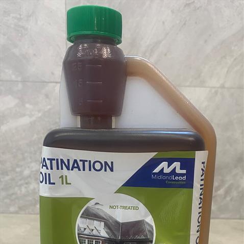 Lead Patination Oil 1 Litre